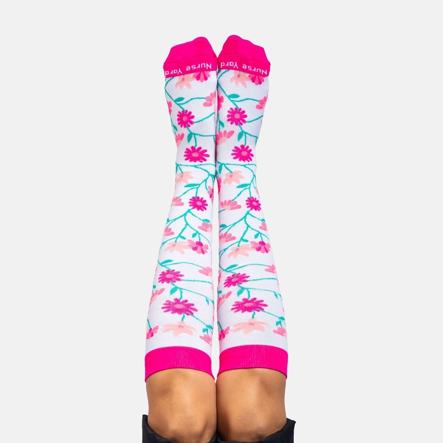 Flowers Compression Socks