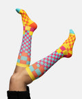 Checkered Compression Socks