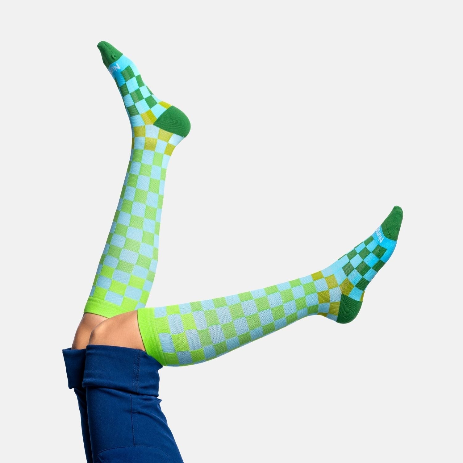 Checkered Compression Socks
