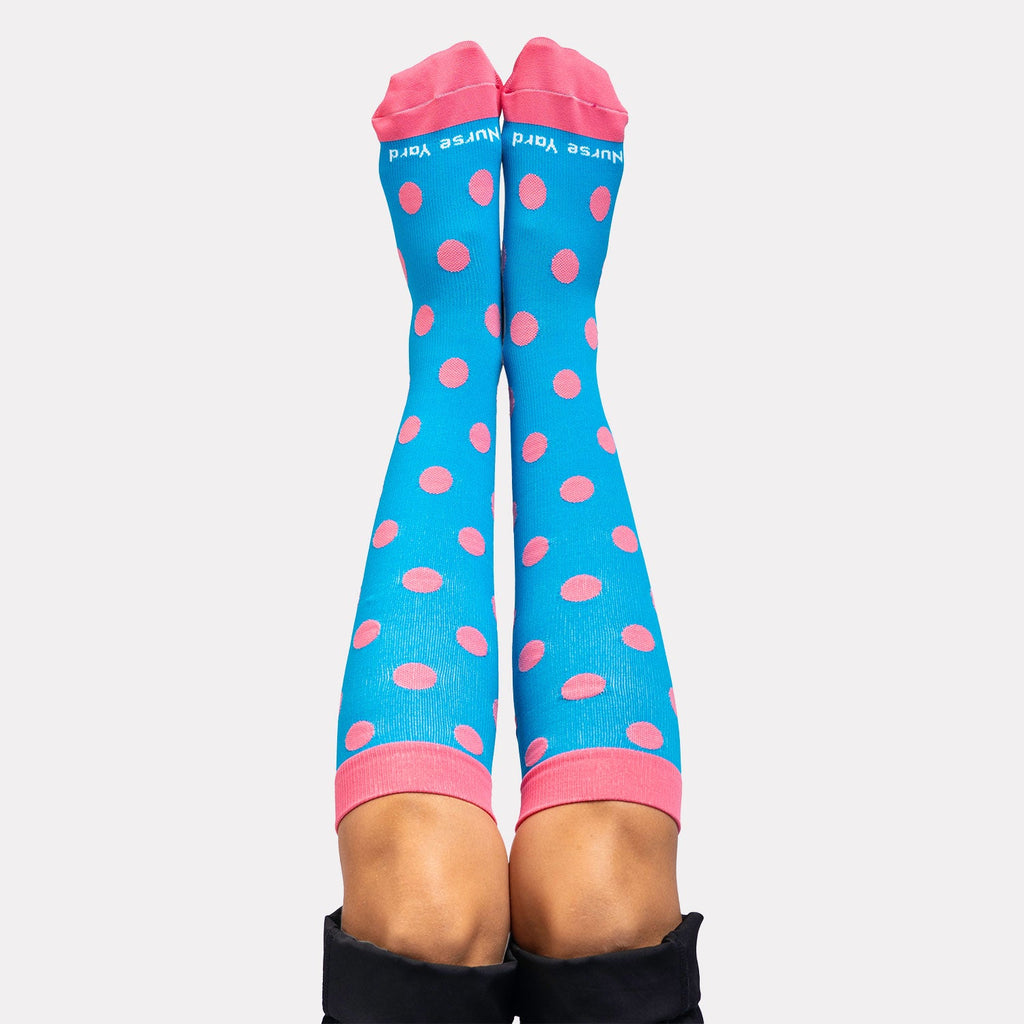 Polka Dots Compression Socks