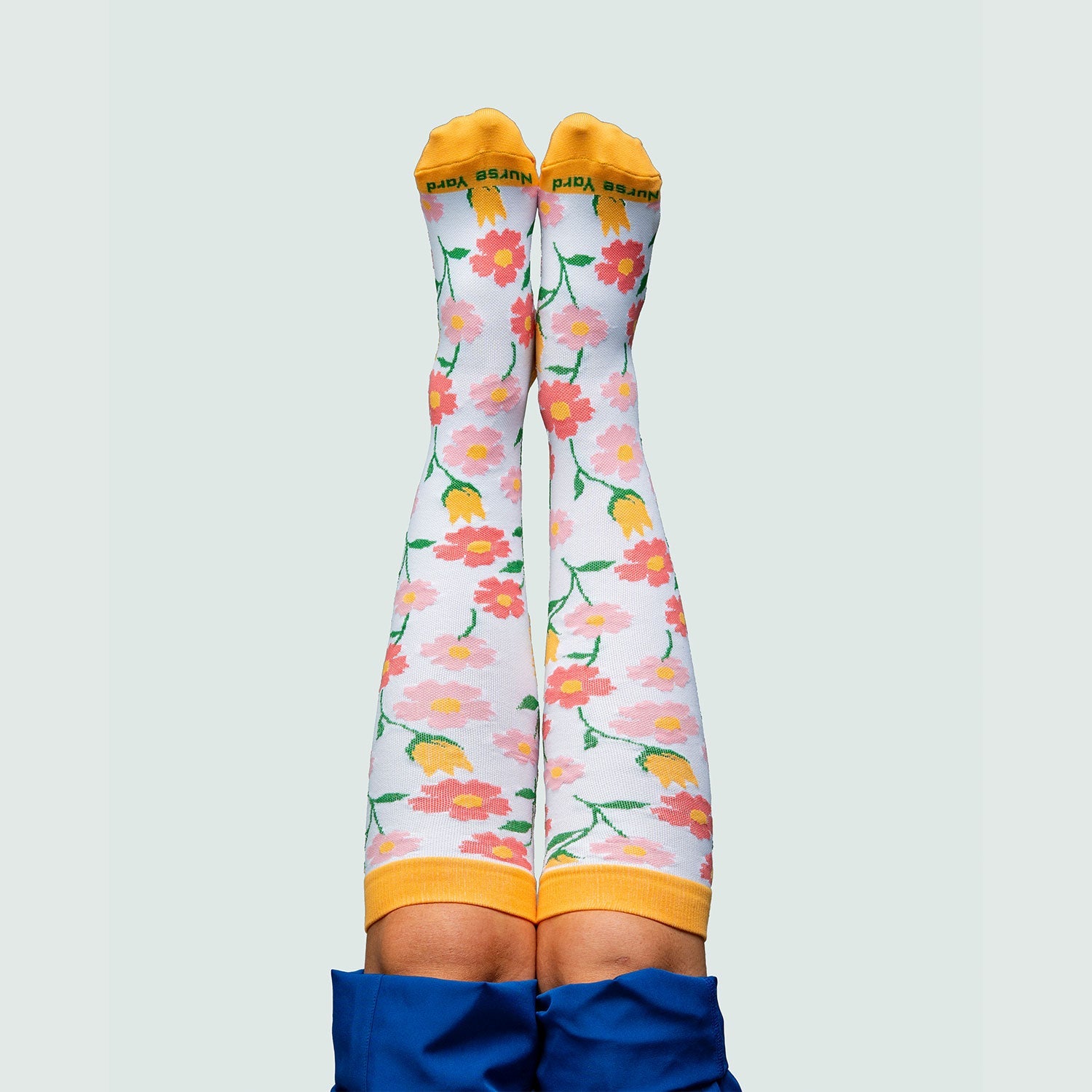 Flowers Compression Socks