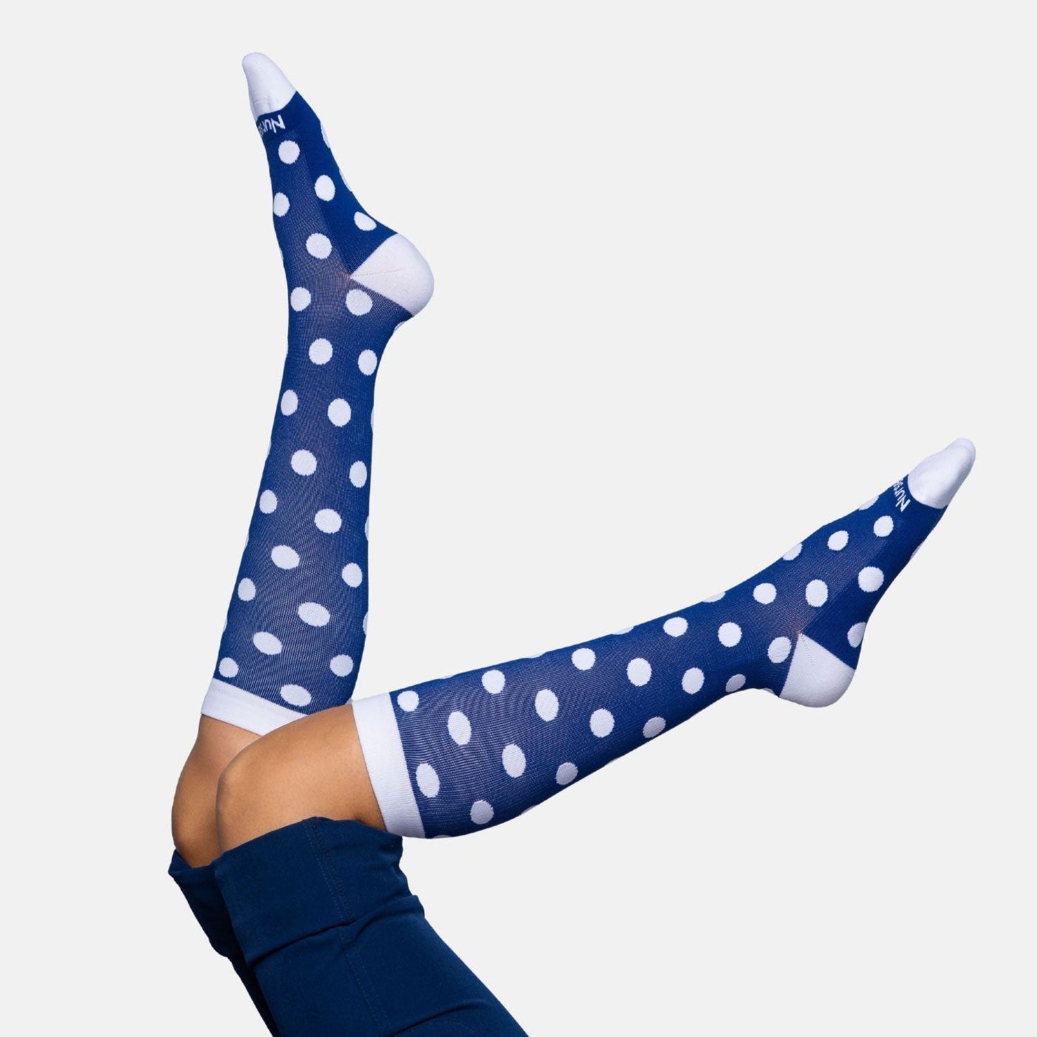 Polka Dots Compression Socks