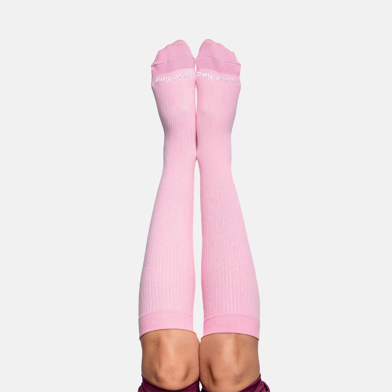 Pastels Solid Compression Socks