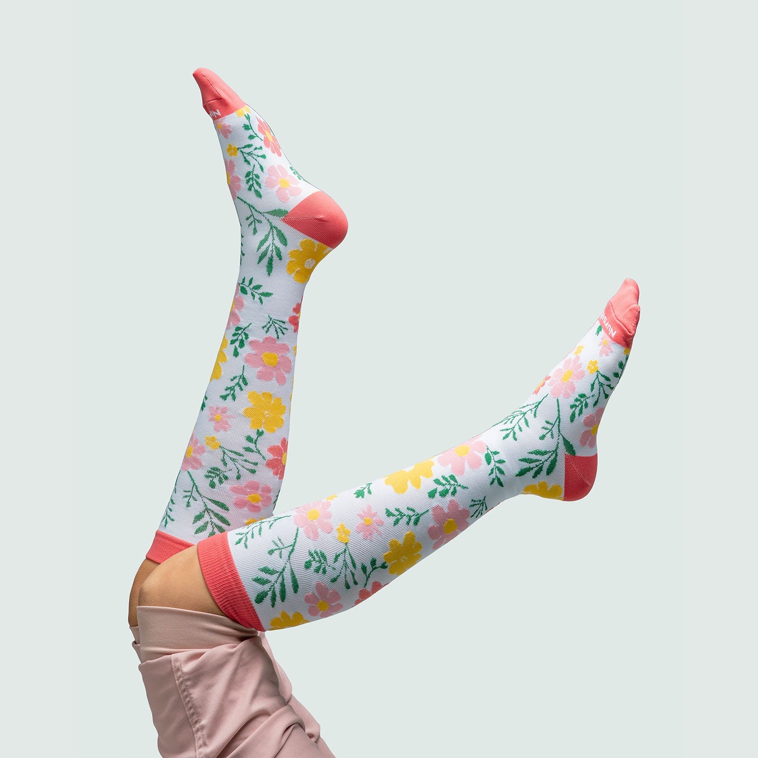 Flowers Compression Socks